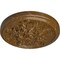 Ekena Millwork Katheryn Ceiling Medallion (Fits Canopies up to 2 1/8"), 14 1/2"OD x 2 3/4"P, Smokey Topaz Crackle CM14KTSTC - alternate 2